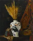 Osman Hamdi - Flowers In A Vase (1876)