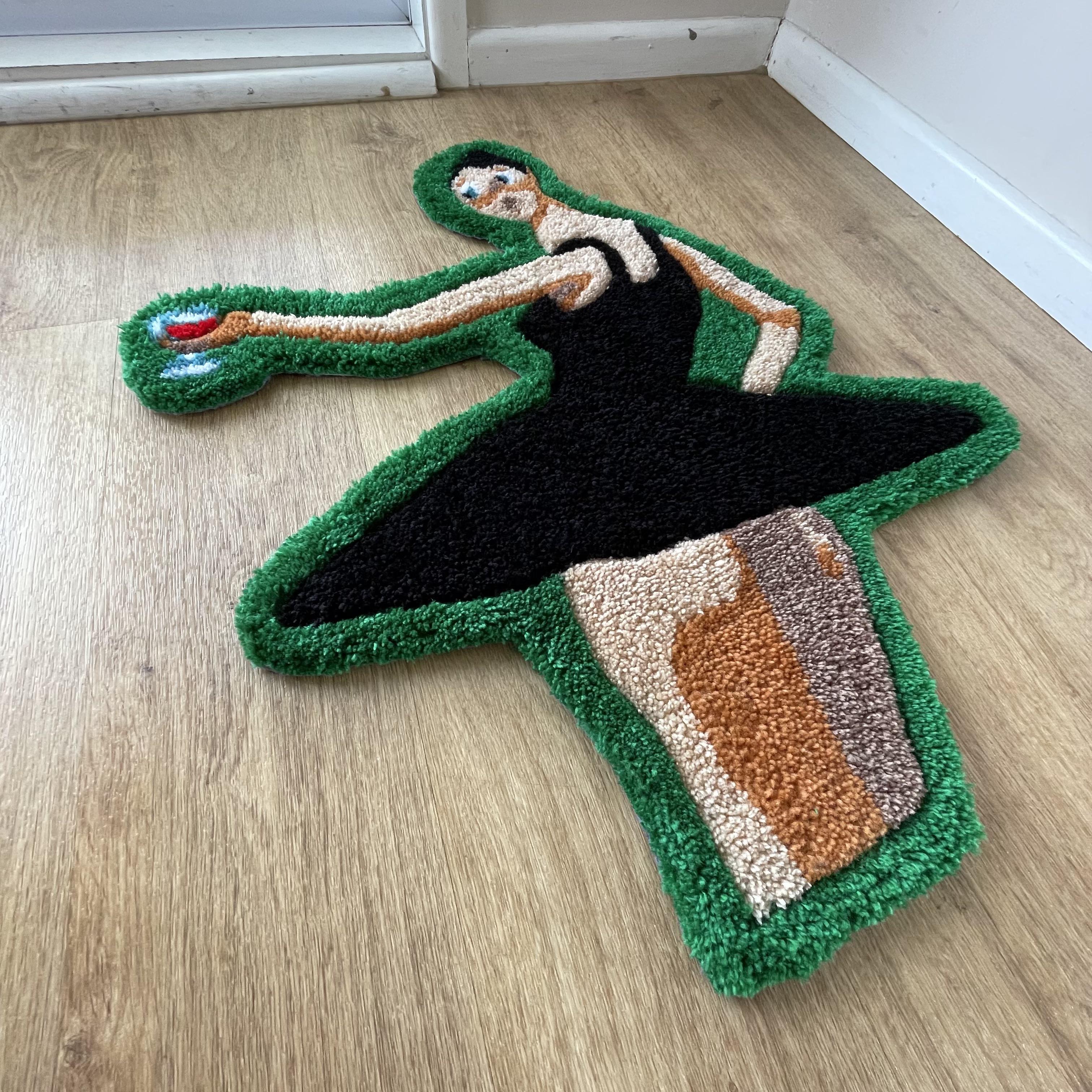 I made the mbdtf ballerina into a rug ig:@rugsbyronak | Scrolller