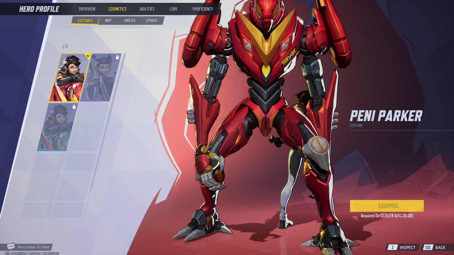 Marvel Rivals Penni Marvel Rivals Penni Parker skins & annimations | Scrolller
