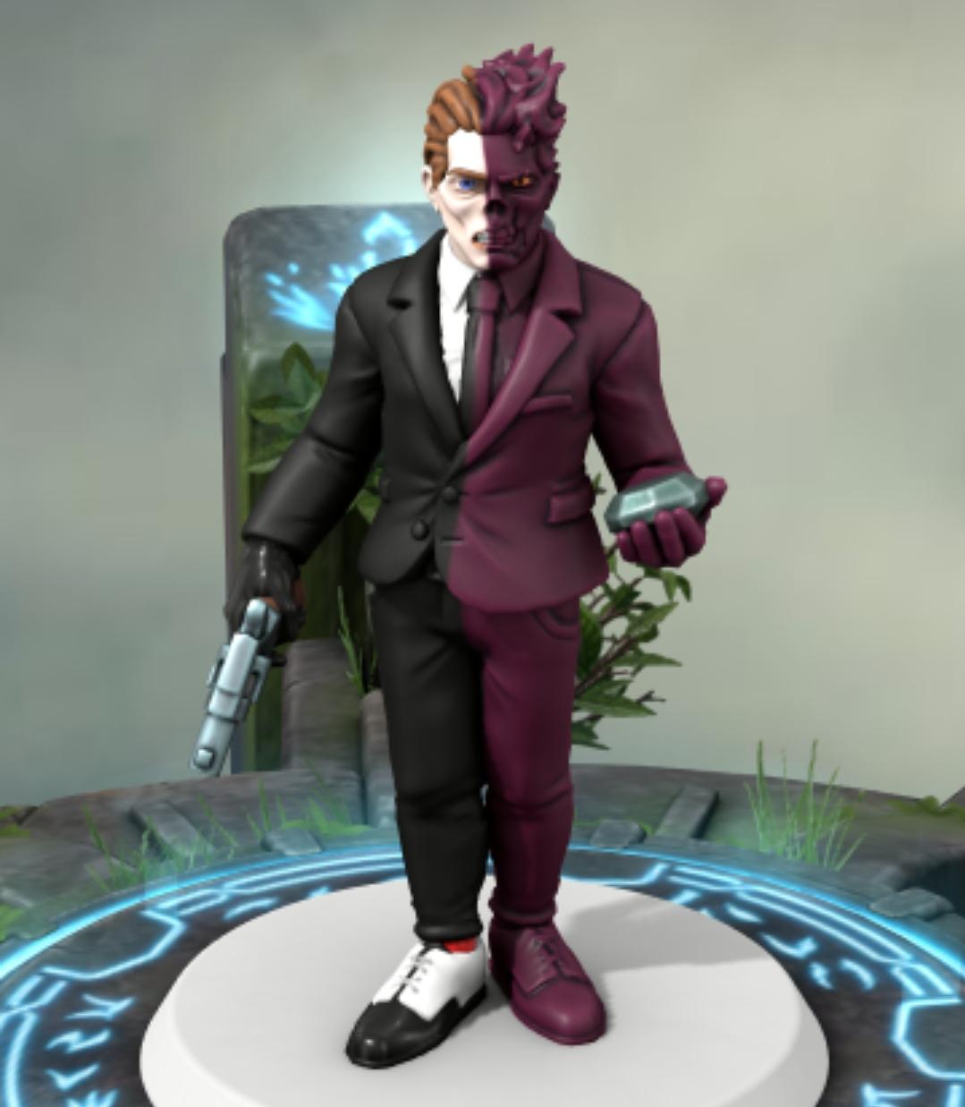made some batman villains in heroforge