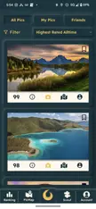 Photo Ranking Travel App
