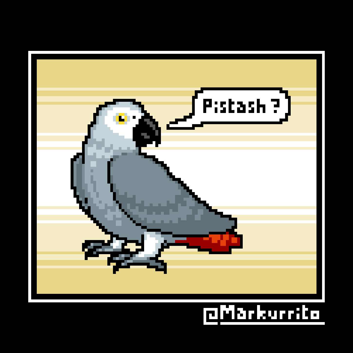 Pixel art of Apollo