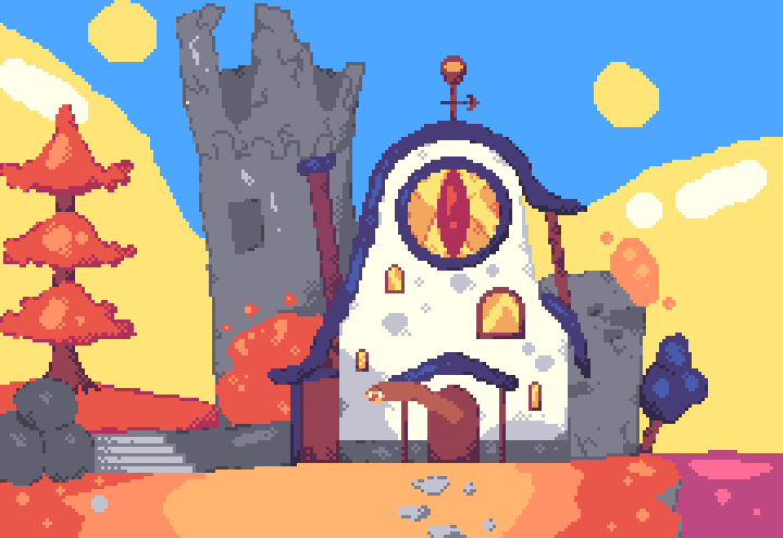 Pixel Art Owl House by thekoraperson