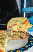 Pizza from 2 tortillas ready in 15 minutes 