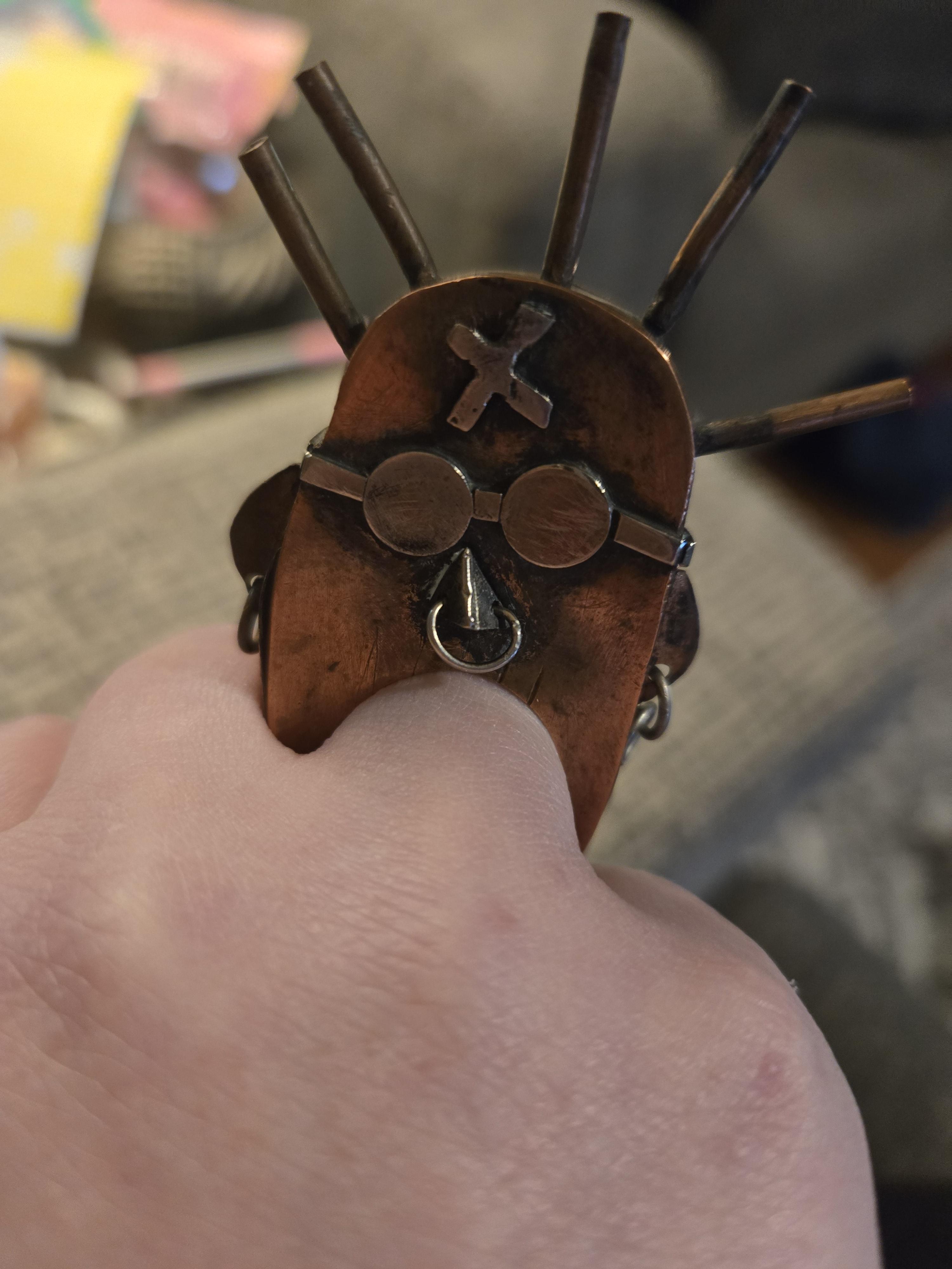 Stupid ring I made in college | Scrolller