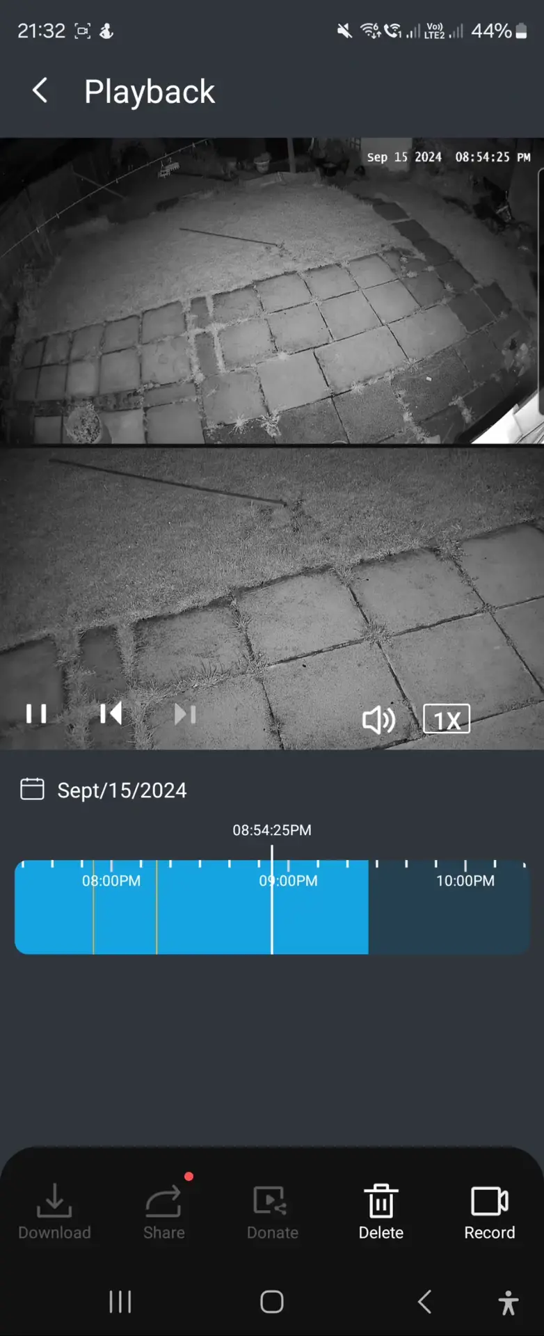 Playback Lag