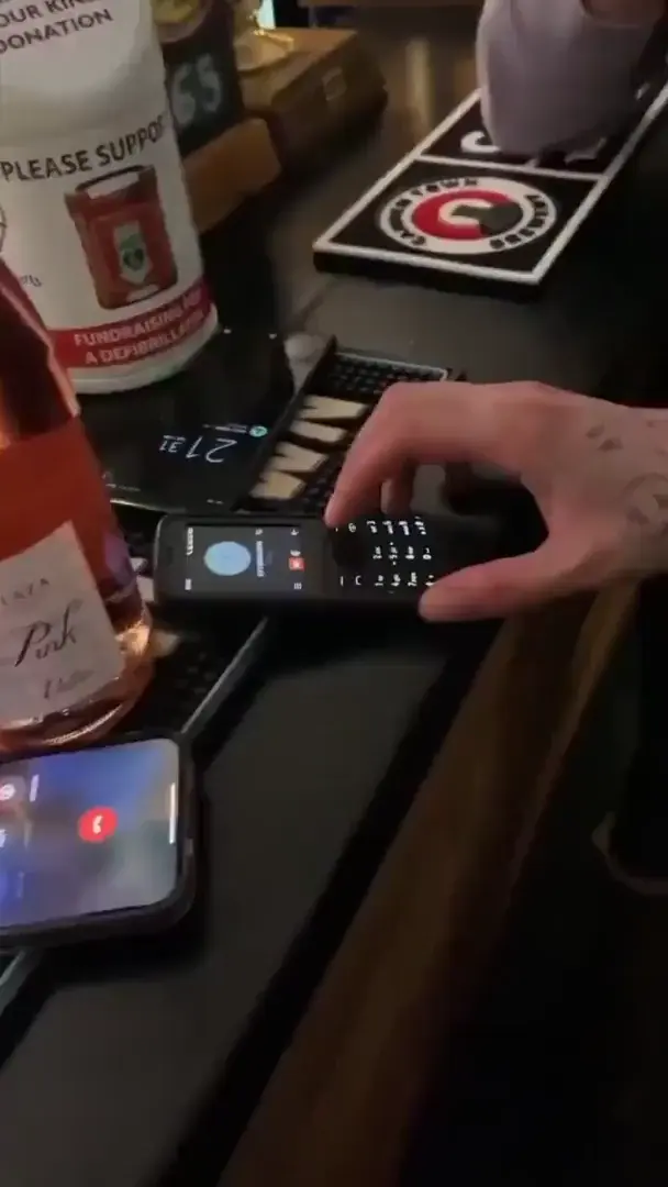 Pop goes the bottle