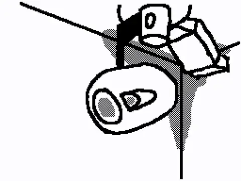 Portal Lab Rat themed flipnote i made abt a year ago 