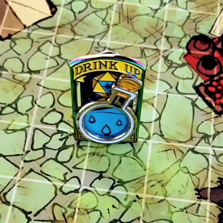 Potion tracker pins to remind players to drink there potion.