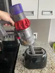 PSA: The crevice nozzle attachment is great for cleaning your toaster