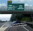 Pt. 6 of trending page memes until they fix it lol