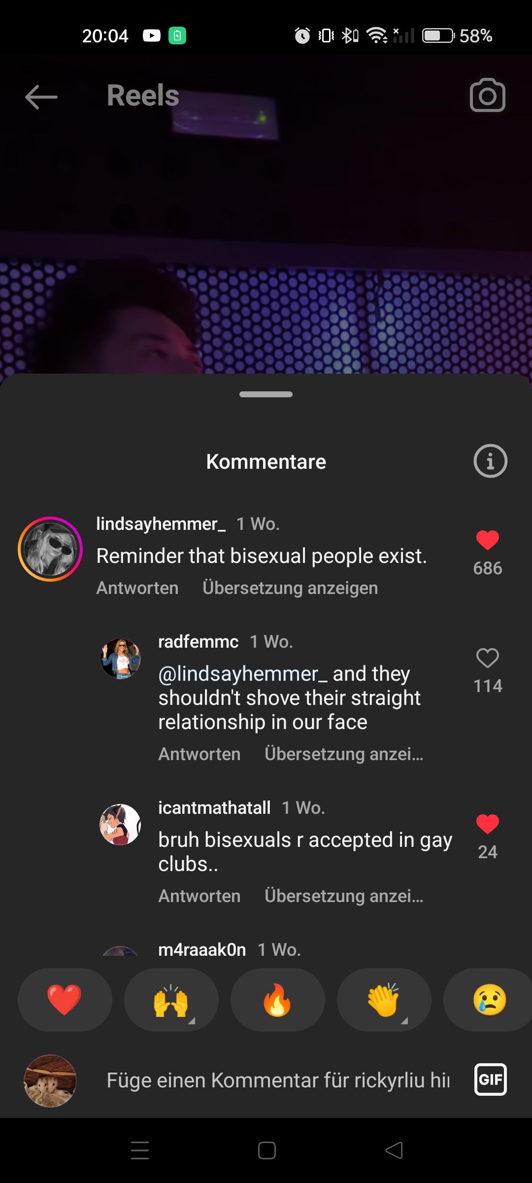 Bisexual Captions