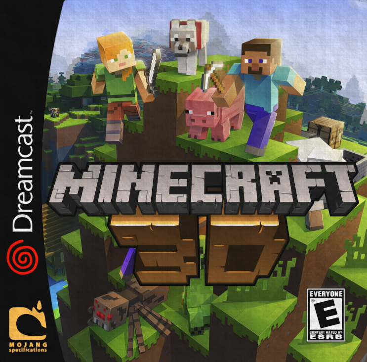 Minecraft for the Dreamcast! | Scrolller