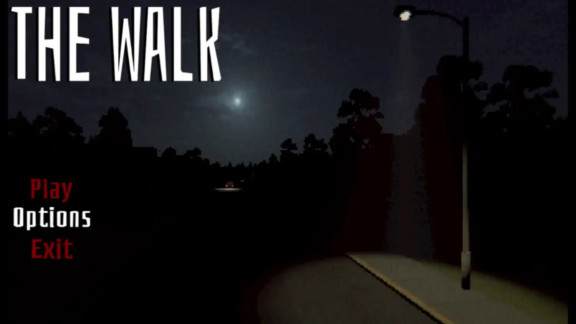 Quick look at the main menu of "The Walk" Feedback??