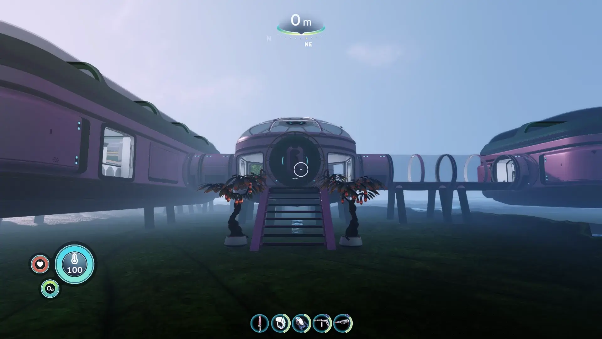 Quick tour of my WIP lilypad base (I have no idea where to put a bathroom, help)