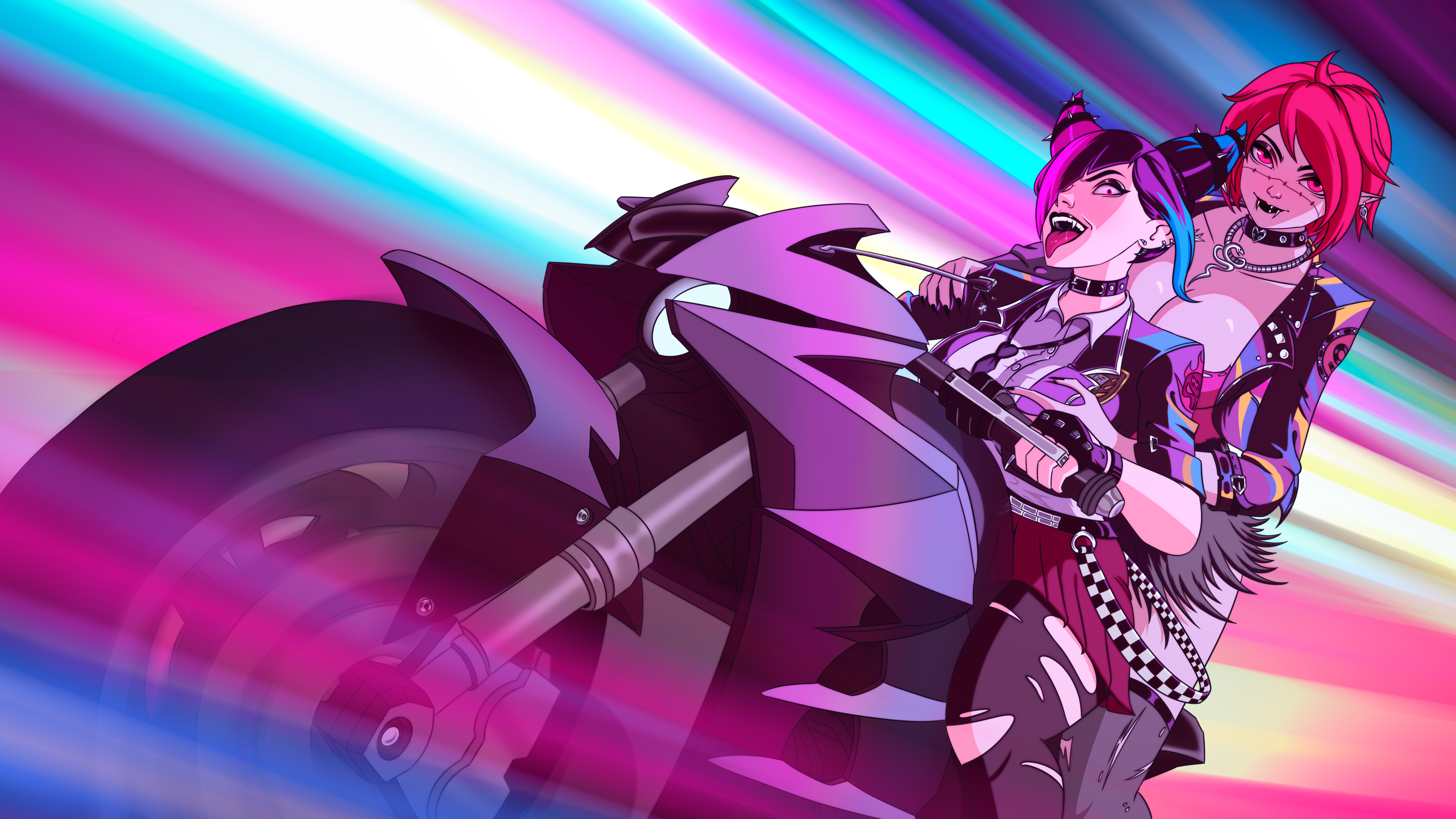 Street Fighter Juri and Poison by me