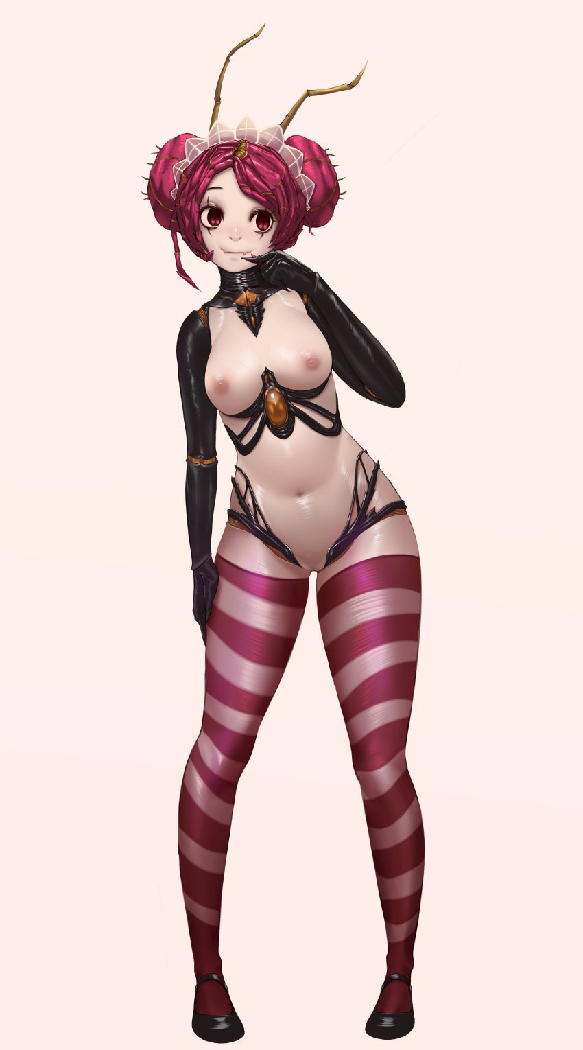 Harem of busty anime girls including a blonde, redhead, and Asian woman in bikinis, lingerie, and a bodysuit.