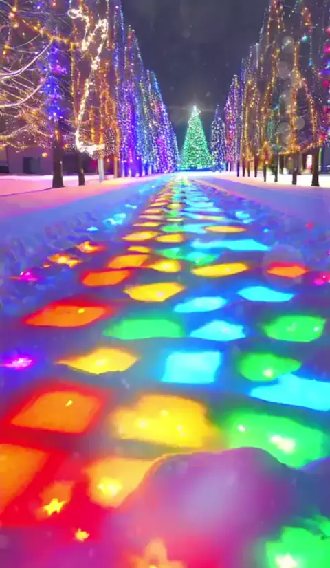 Rainbow Snowed