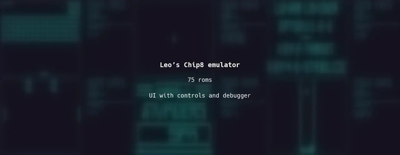 Retro game emulator in the command line