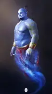Robin Williams' Genie by Marcus Whinney