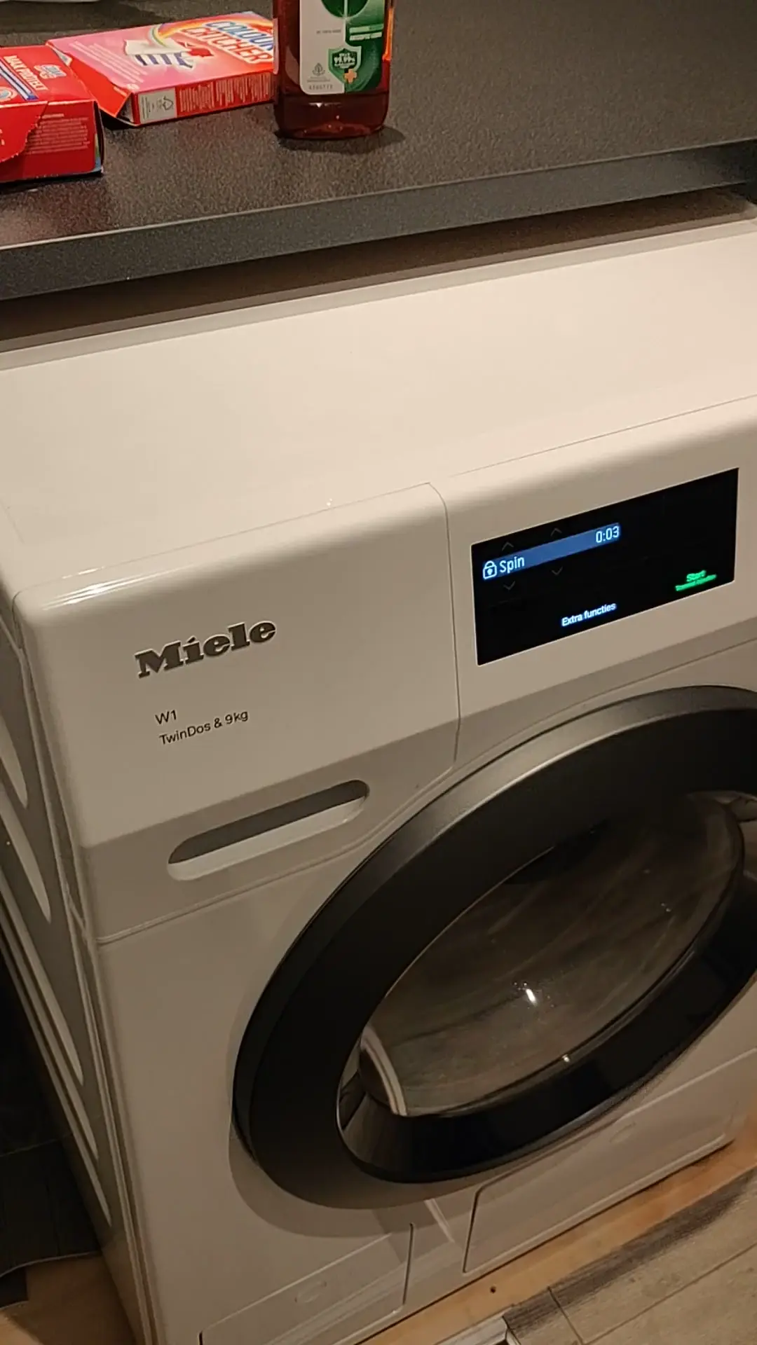 Rocking Miele washing machine - is this normal or do I have to call up the service?