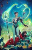 Scarlet Witch cover by Meghan Hetrick