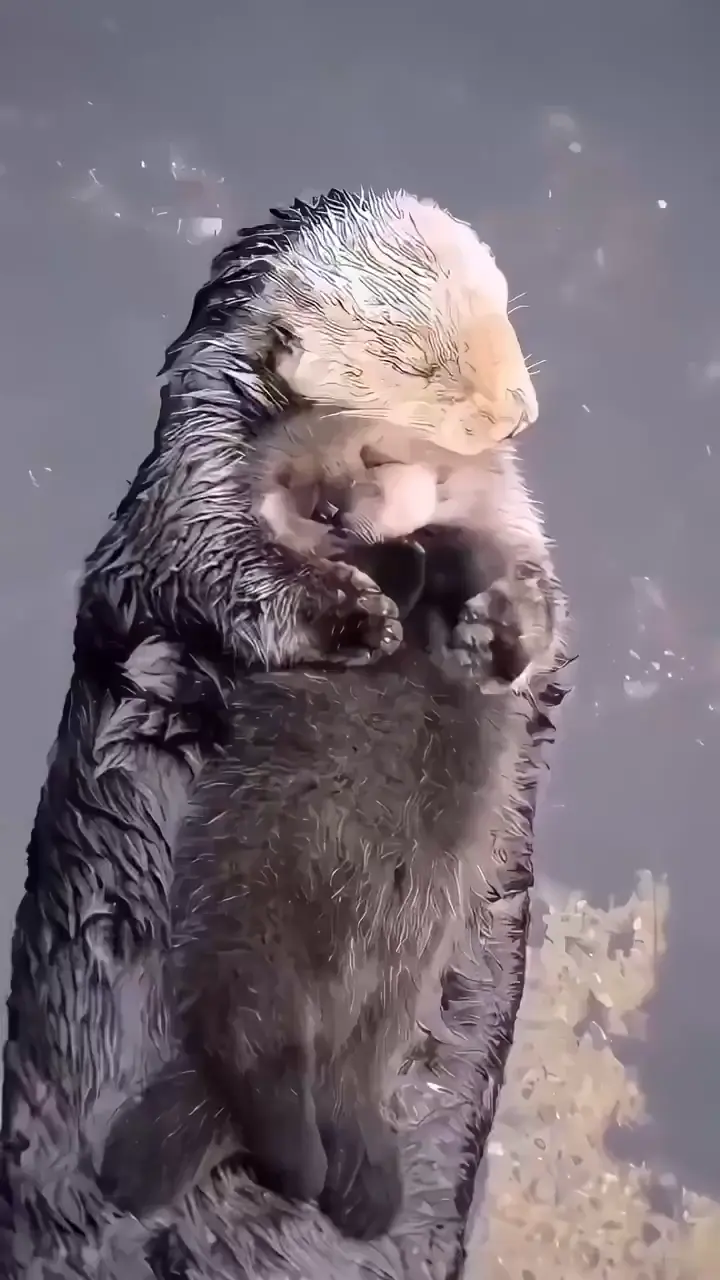 Sea Otter Hugs