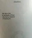 Aesthetic wallpaper of a book page with a poem about a rose from milk and honey