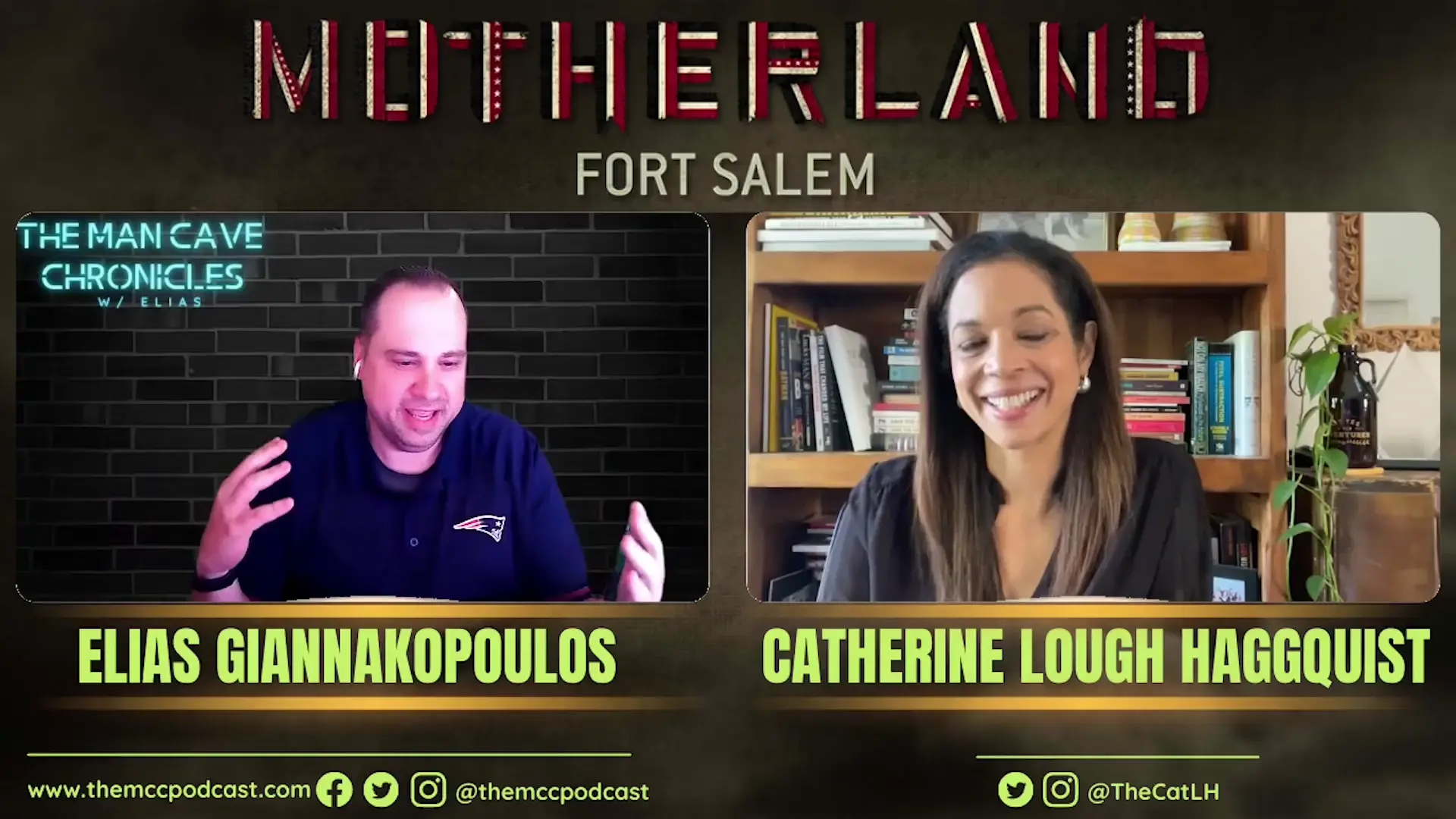 Short clip- Catherine Lough Haggquist talking Motherland Fort Salem. Full interview link in comments