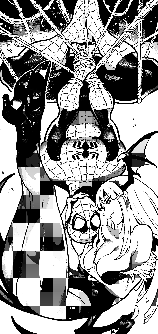 Should Marvel make a team-up mini for Morrigan and Spidey?