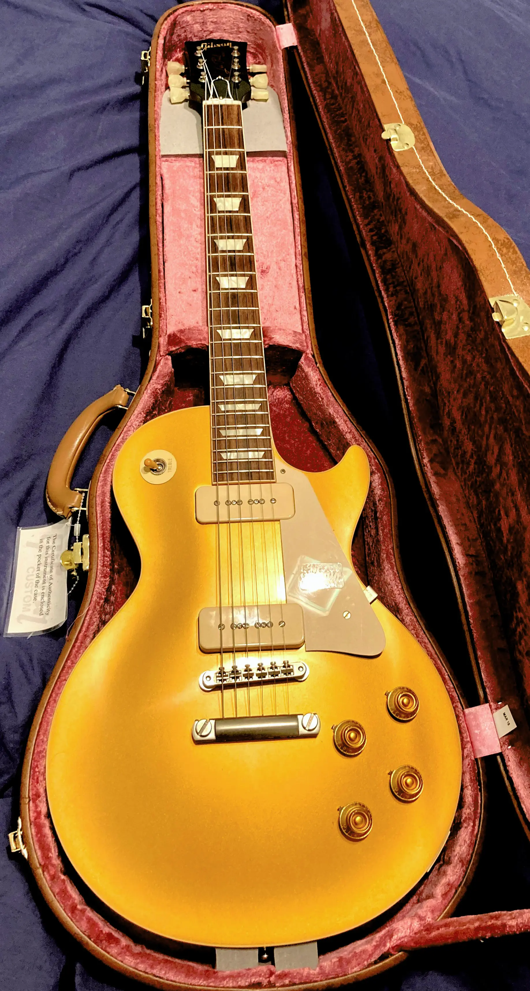 Dima Per Fresatura Cavità Chitarra Elettrica Tipo Les Paul 0.5mm (12,7mm) - Nuova