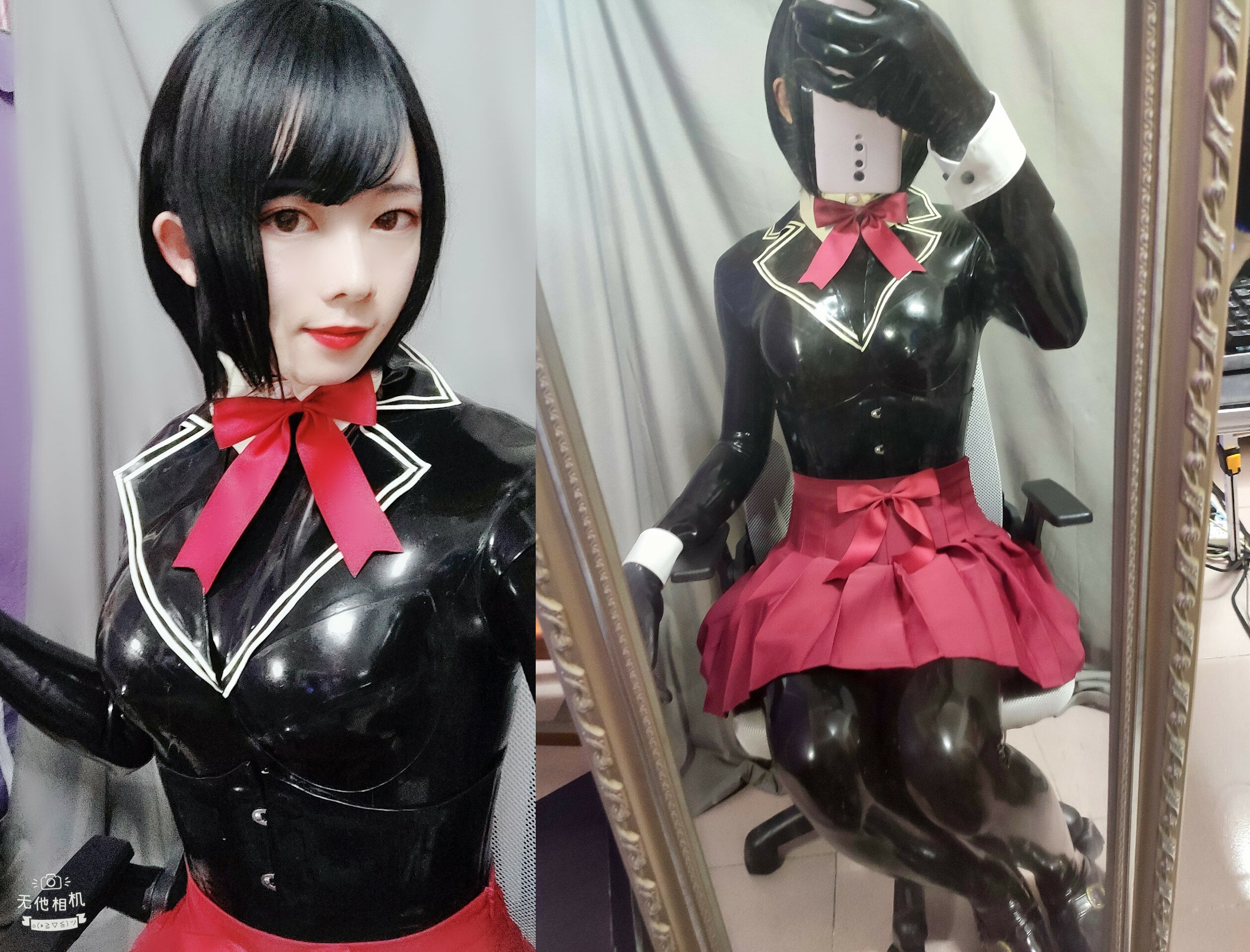 Showing off their new latex | Scrolller