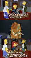 Simpsons predicted our days "inflation"