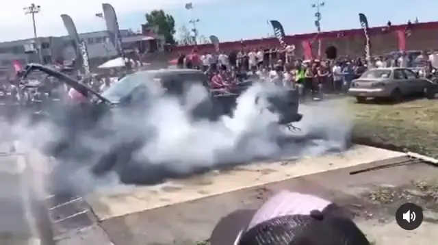 Sir I believe something flew off of your vehicle.