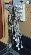 Slightly messy wiring