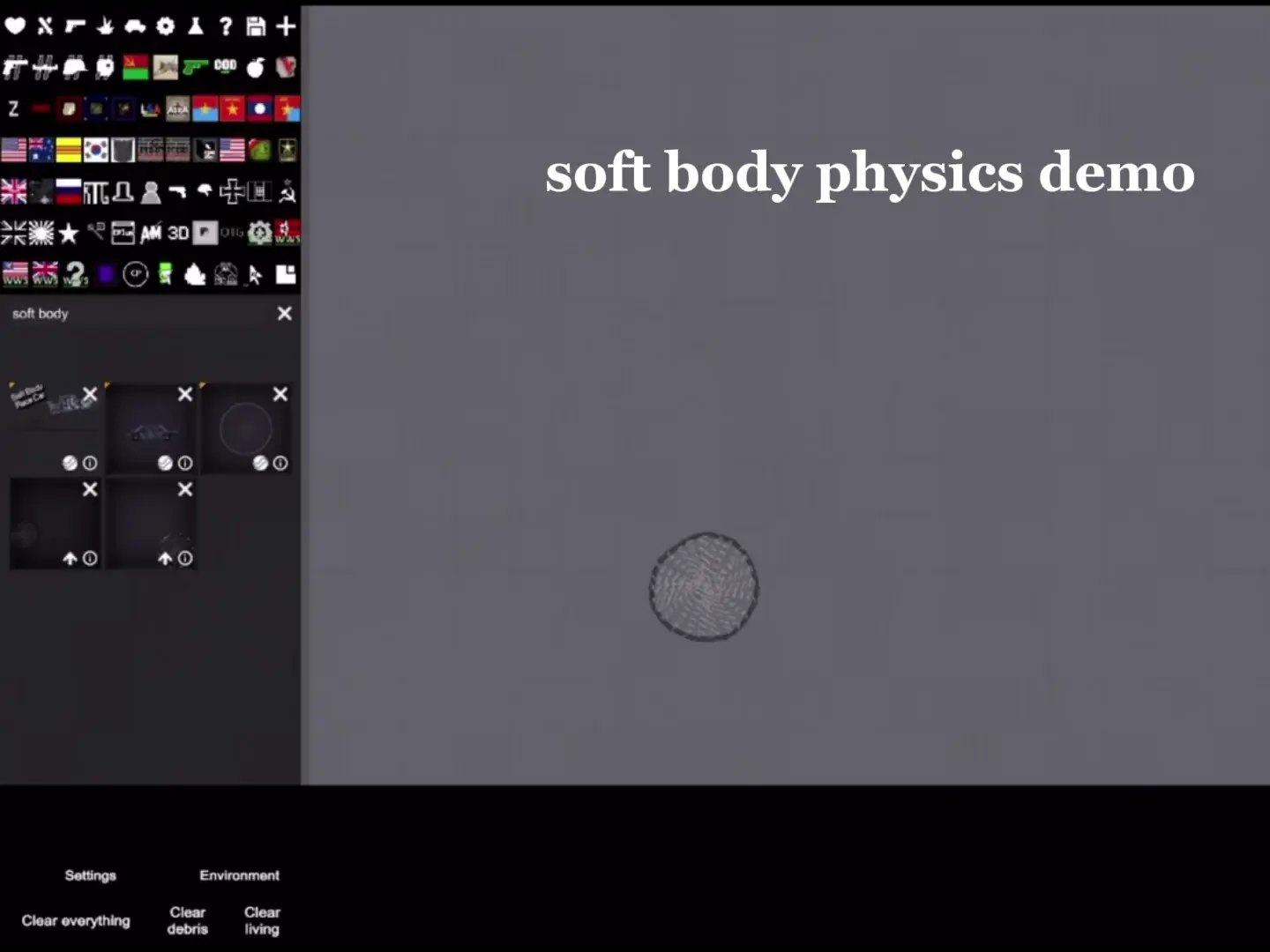 Soft Body Ball Physics Test
