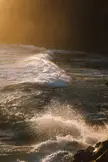 Some glowing light on crashing waves, Dana Point, CA [1333x2000] [OC]