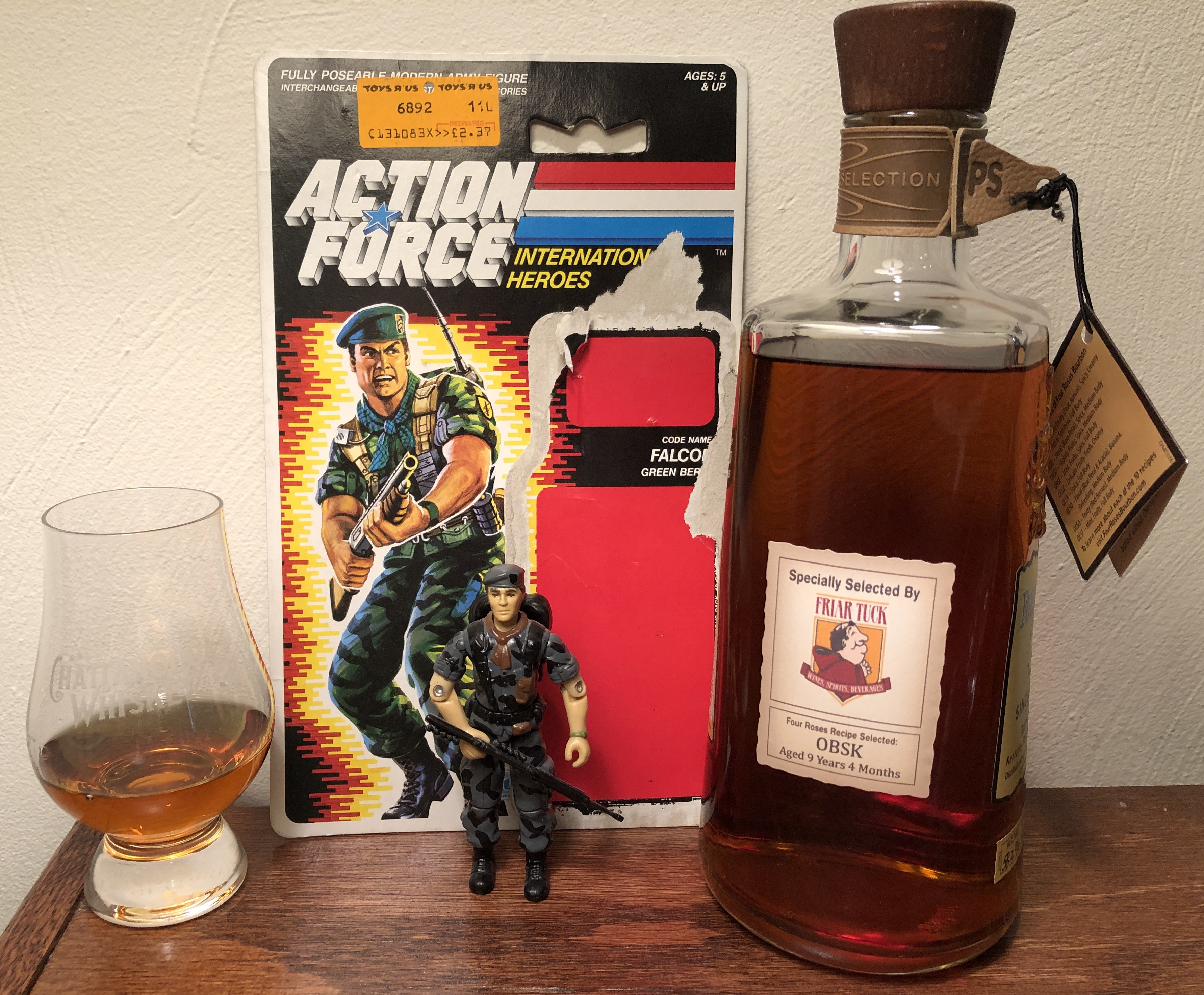 Spirits Review #367 - Four Roses Private Selection Series OBSK Friar ...