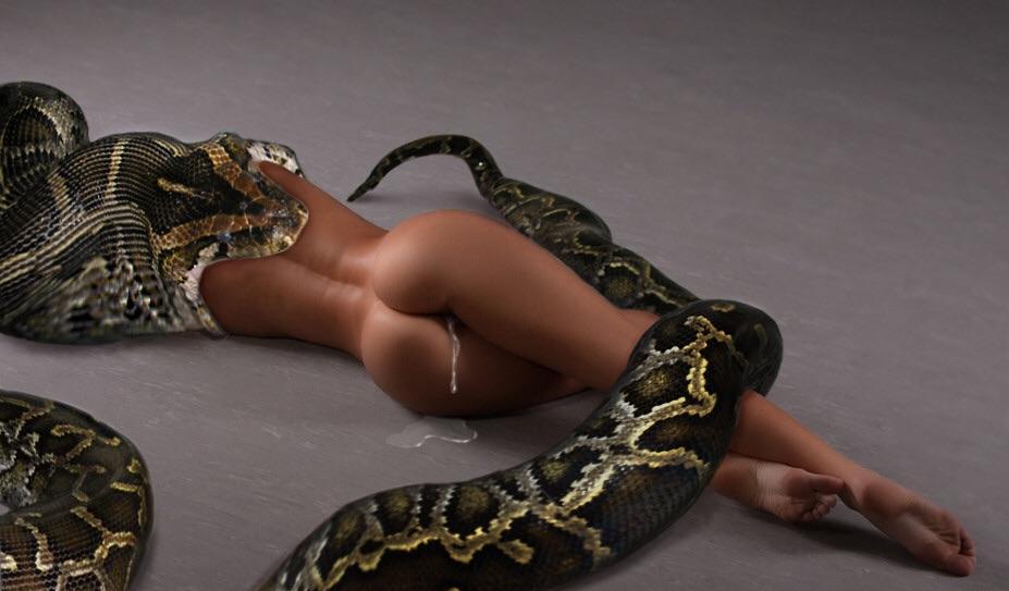 Woman Fucks Snake