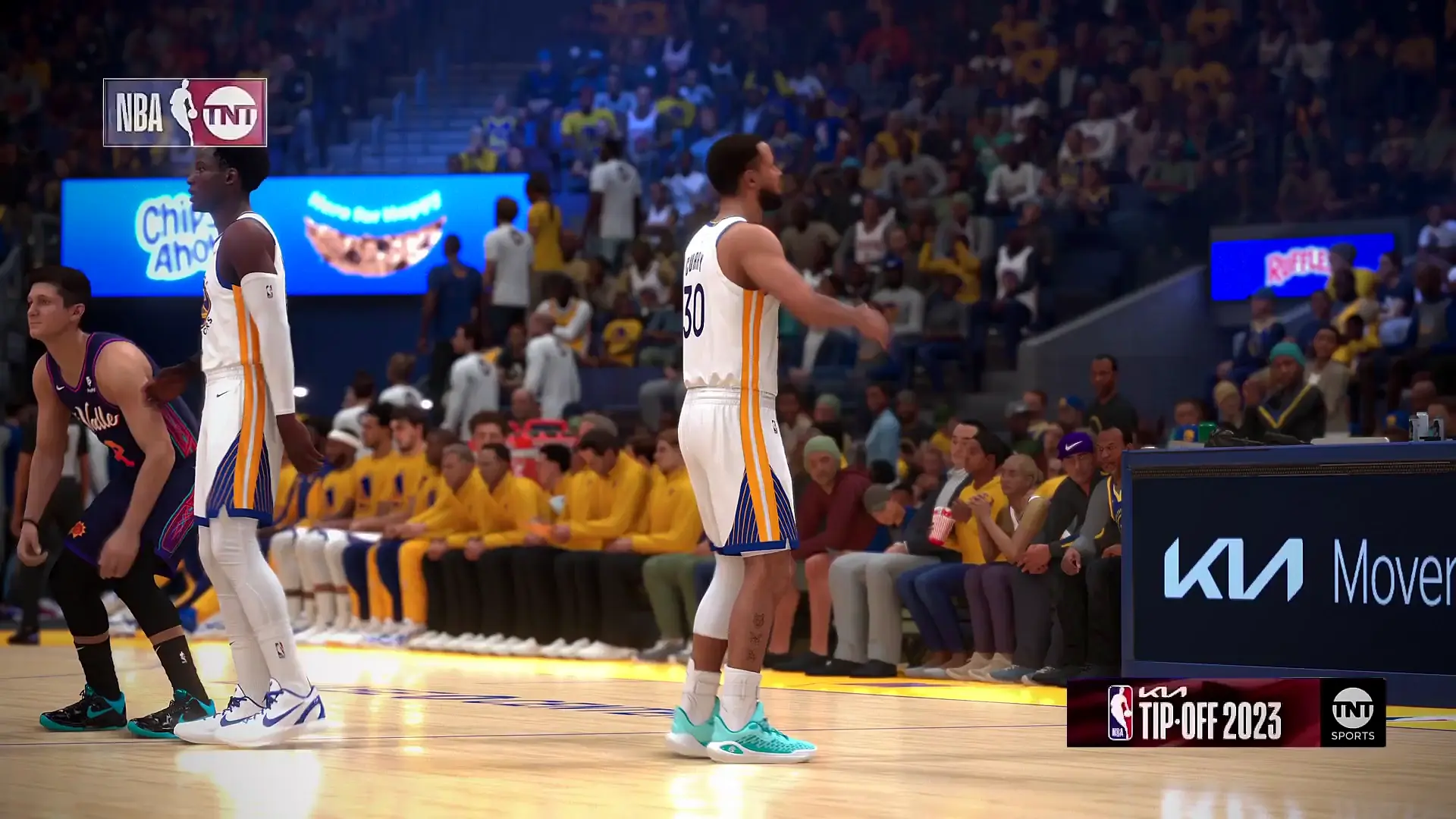 Steph Curry pregame capture