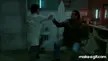 Steven Seagal is such a badass he can fight a guy without standing up (and totally not because he's got so damn lazy he can't be even bothered to stand up for a fight scene)