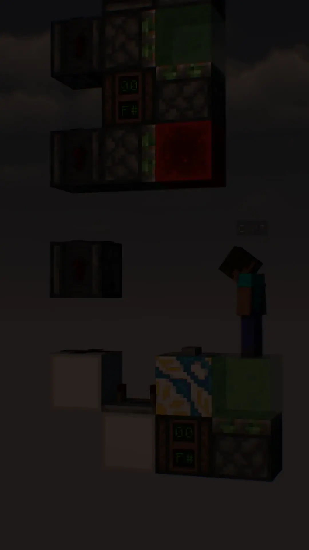 stringed 4x1xN elevator