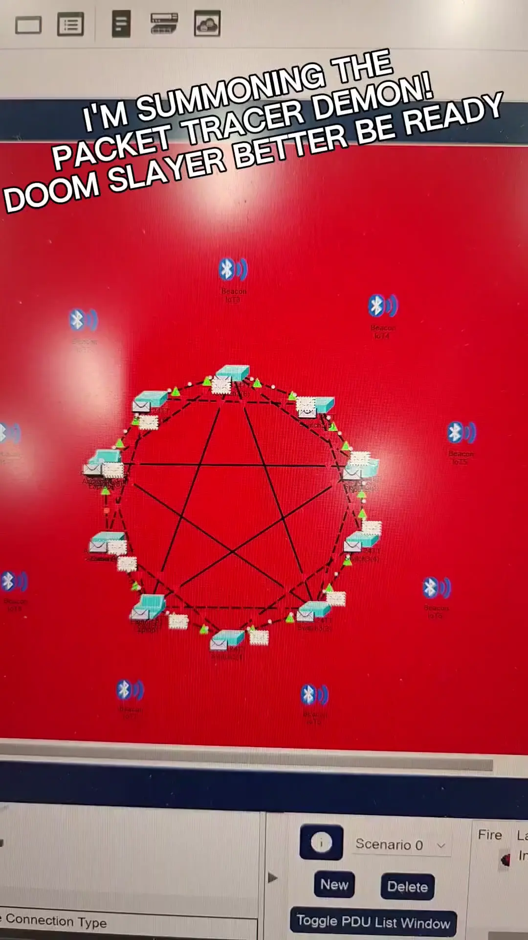 Summoning a Packet Tracer Demon!