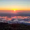 Sunrise from the top of Pikes Peak