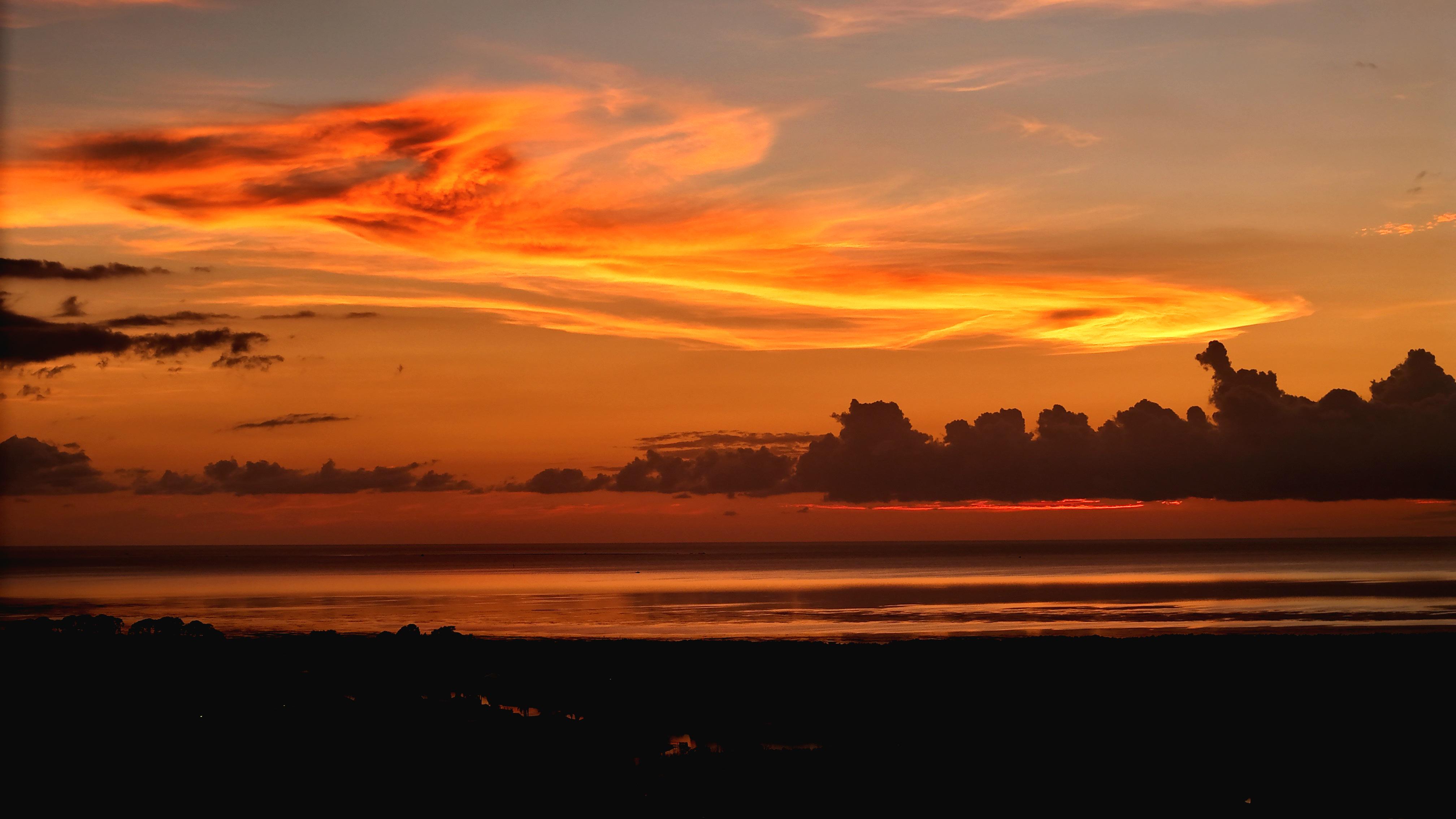 Sunset over the Gulf of Mexico. FL, USA. DjiAir3