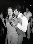 Sylvester Stallone and Sasha Czack Dancing the Night Away - 1977