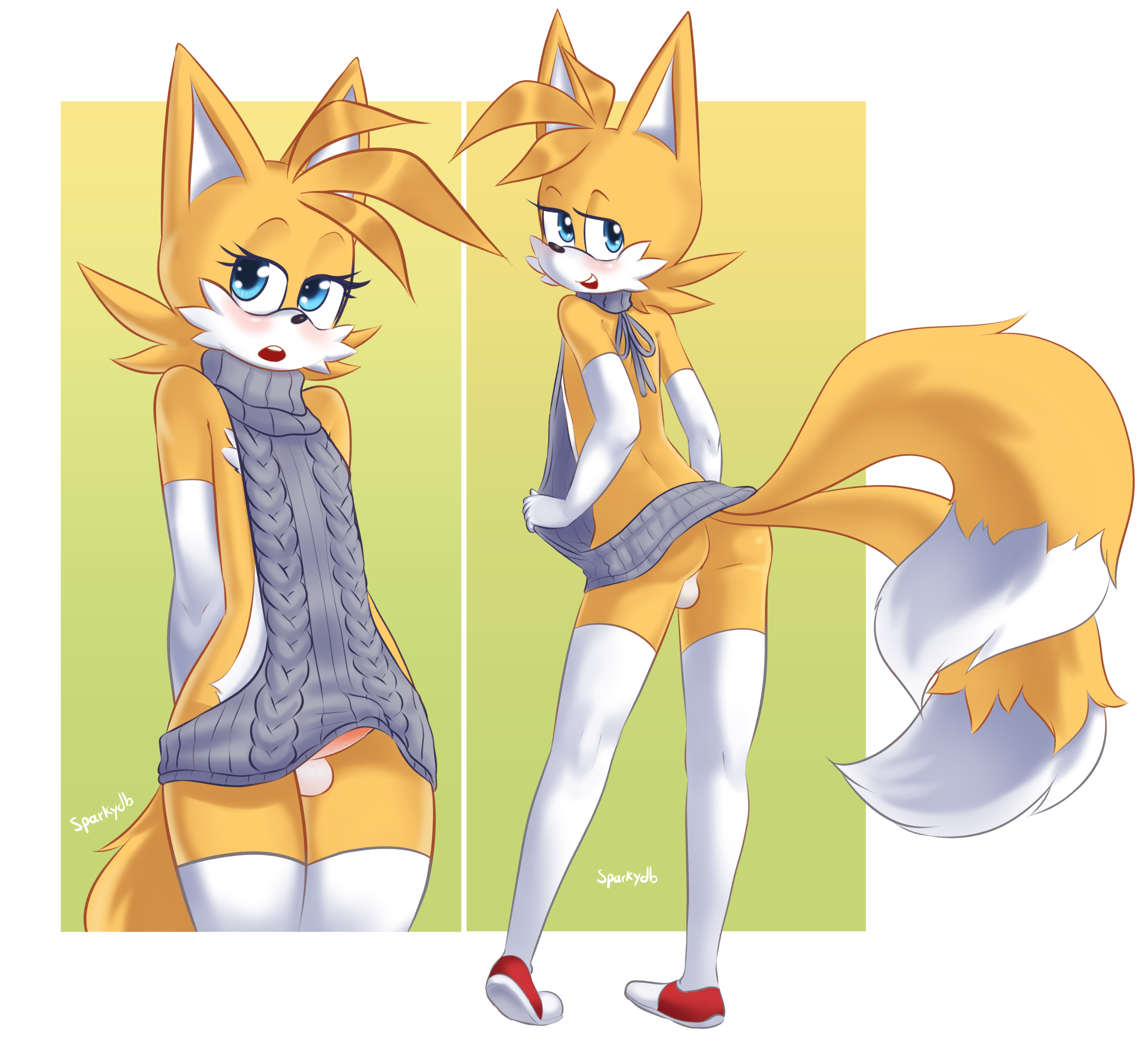 Tails trap hentai фото 17