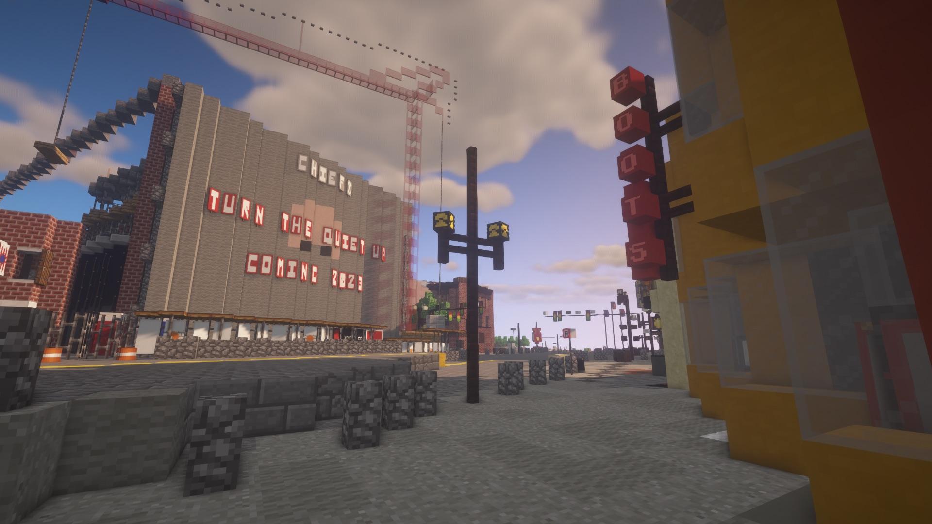 Nashville, TN built 1:1 in Minecraft [SWIPE] | Scrolller