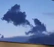 The animaps got me seeing Pokémon in the clouds now. Who's that Pokémon!? *PS the clouds moved a bit before I could take a picture and the head got altered.