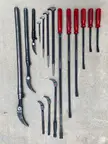 The bars I keep on my big service truck.